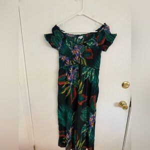 Patrons of Peace Floral Smocked Jumpsuit